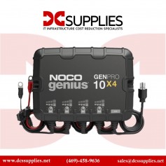 NOCO Genius GENPRO10X4, 4-Bank, 40A (10A/Bank) Smart Marine Battery Charger