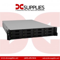 Synology RX1217sas 2U Rack Disk Array, 12-Bay, SAS, Black