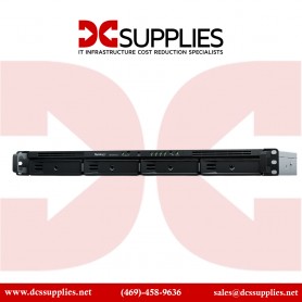Synology RX418 disk array Rack (1U) Black, Gray
