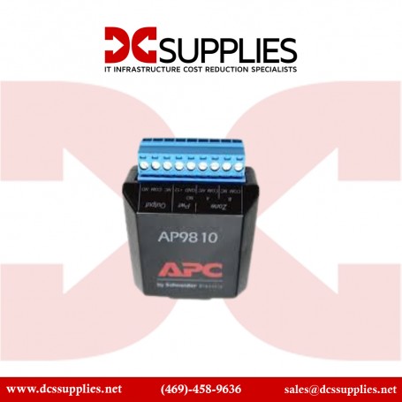 APC AP9810 Dry Contact I/O Accessory Network Adapter Kit Black