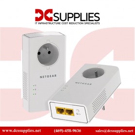 NETGEAR PLP2000-100PAS Powerline adapter Kit, 2000 Mbps Wall-plug