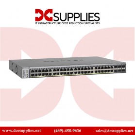 Netgear GS752TPSB-100NAS Gigabit Stackable Smart Switch - 46 Ports - Manageable