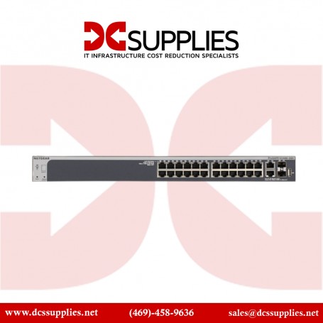 Netgear GS728TX-100NES - Netgear 28-Port Gigabit Stackable Smart Switch