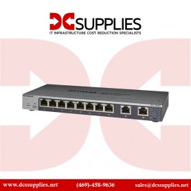 NETGEAR GS110EMX-100NAS 8 Port Gigabit Ethernet Smart Manage Plus Switch