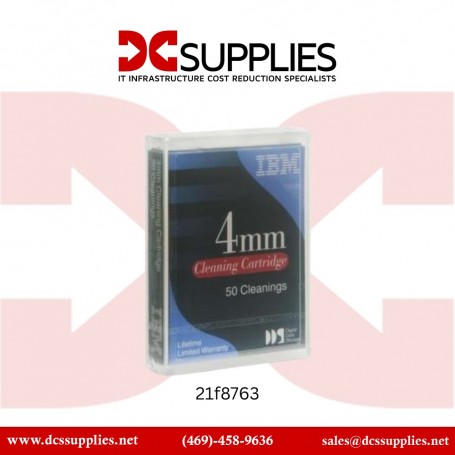 IBM 21F8763 4mm DDS-1,2,3,4 Cleaning Cartridge
