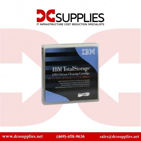 IBM 08L9124 LTO Ultrium Cleaning Cartridge (Universal 1,2,3,4)