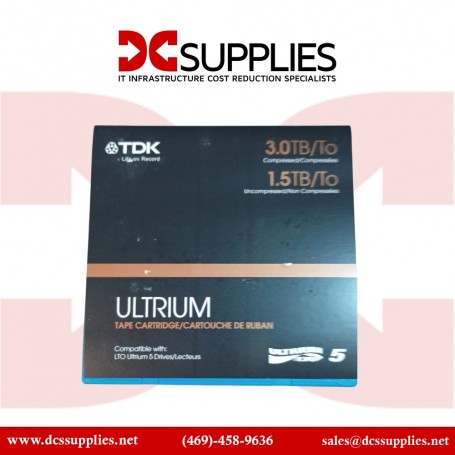 TDK 61857 LTO-5 Backup Tape Cartridge (1.5TB/3.0TB)
