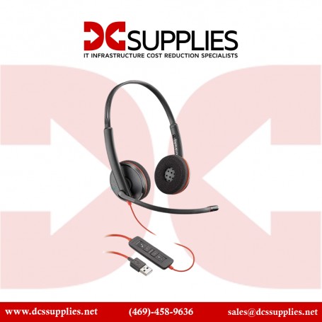 Poly 209745-101 Plantronics Blackwire 3220 USB-A