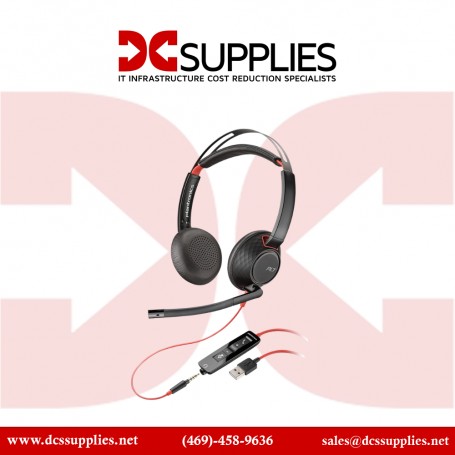 Plantronics 207576-01 Blackwire 5200 Series USB Headset