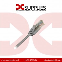 C2G 00639 2ft Cat6a Snagless Shielded Ethernet Patch Cable Gray