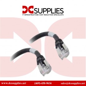 C2G 00716 12ft Cat6a Snagless Shielded Ethernet Patch Cable Black