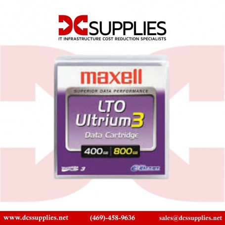 Maxell 183900 LTO-3  Tape Cartridge 400GB/800GB