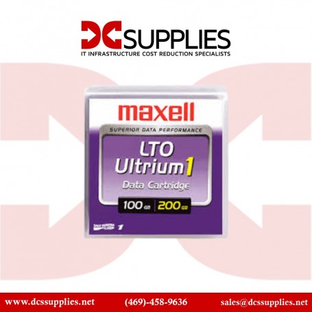 Maxell 183800 LTO1 Backup Tape Cartridge (100GB/200GB)