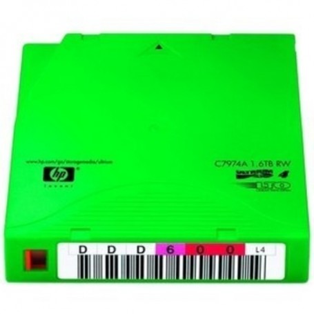 HP C7974AN LTO, Ultrium-4, 7A, 800GB/1.6TB, Non-Custom Labeled, TAA