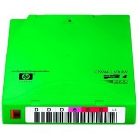 HP C7974AN LTO, Ultrium-4, 7A, 800GB/1.6TB, Non-Custom Labeled, TAA