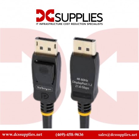 StarTech DISPLPORT6L 6ft (2m) DisplayPort 1.2 Cable - 4K x 2K Ultra HD