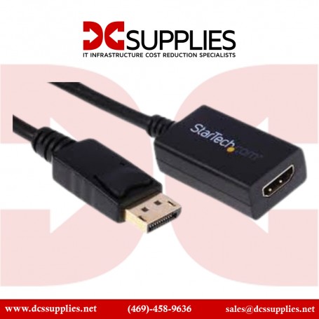 StarTech DP2HDMI2 DisplayPort to HDMI Video Converter - Displayport Adapter