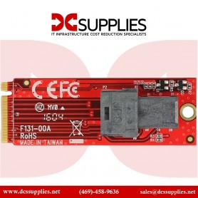 StarTech M2E4SFF8643 U.2 to M.2 Adapter - for 1 x U.2 PCIe NVMe SSD
