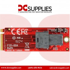StarTech M2E4SFF8643 U.2 to M.2 Adapter - for 1 x U.2 PCIe NVMe SSD