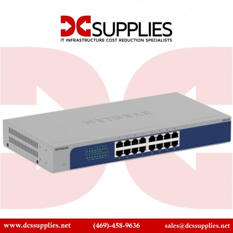 NETGEAR GSM7224P-100NES: A 24-port Gigabit Ethernet unmanaged switch for reliable and high-speed network connections.