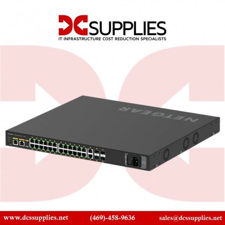 NETGEAR GSM4230PX-100NAS 0 24-Port PoE+ Ethernet Switch