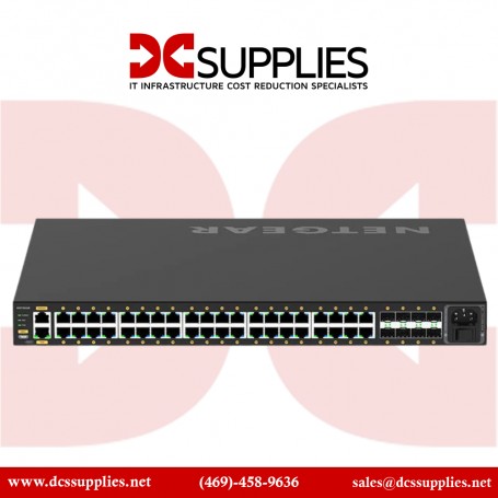 NETGEAR GSM4248PX-100NAS AV Line 40-Port PoE+ Ethernet Switch