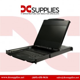 StarTech RKCONS1716K 16 Port Rackmount KVM Console with Cables Switch with 17" LCD