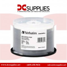 Verbatim 97339 25GB 6X BD-R Inkjet Printable 50-Pack Spindle