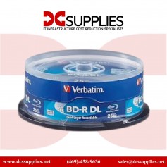 Verbatim 98356 50GB BD-R DL 6X Branded Surface 25-Pack Spindle