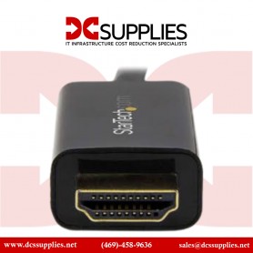 StarTech MDP2HDMM2MB 6ft Mini DisplayPort to HDMI Cable - 4K 30hz Monitor Adapter Cable