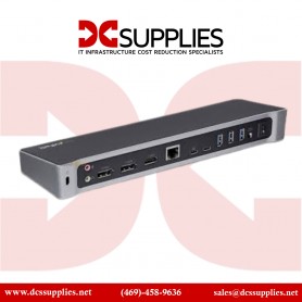 StarTech DK30CH2DEP 4K Triple Monitor USB-C Docking Station with 2x DisplayPort