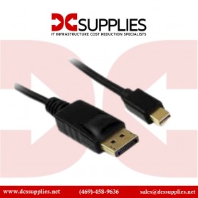 StarTech MDP2DPMM6 6ft (2m) Mini DisplayPort to DisplayPort 1.2 Cable - 4K x 2K UHD