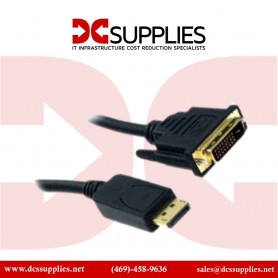 StarTech DP2DVI2MM6 6 ft DisplayPort to DVI Cable - M/M -Displayport Monitor Cable