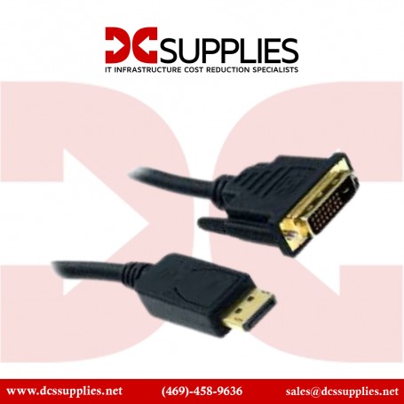 StarTech DP2DVI2MM6 6 ft DisplayPort to DVI Cable - M/M -Displayport Monitor Cable