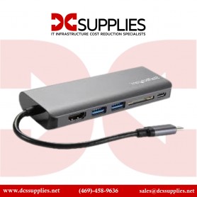 StarTech DKT30CSDHPD3 USB-C Multiport Adapter - USB-C to 4K HDMI - PD 3.0/Hub/GbE/SD