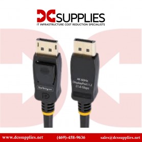 StarTech DISPLPORT10L 10ft VESA Certified DisplayPort 1.2 Cable with Latches DP 4K 60Hz