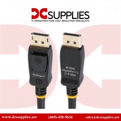 StarTech.com DISPLPORT10L 10ft VESA Certified DisplayPort 1.2 Cable with Latches DP 4K 60Hz