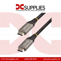 StarTech.com USB31CCV1M 3ft USB C Cable 10Gbps, USB-IF Certified, 100W/5A, DP Alt Mode