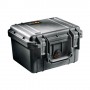 Pelican Case with Foam, 1300-000-110, Military Grade, Pick and Pluck, 9.17x7x6.12, Black