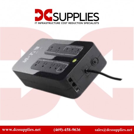 Eaton 3S750 UPS Battery Backup & Surge Protector, 750VA / 450W, 10 Outlets
