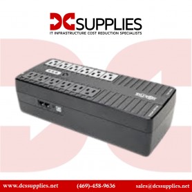 Tripp INTERNET750U Lite Internet Office 750VA UPS Desktop Battery Back Up, 12-Outlet, 450W 120V, USB