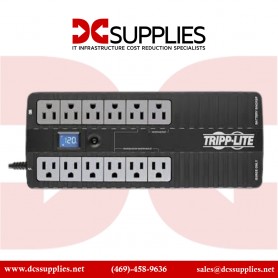 Tripp ECO850LCD Lite Eco Green 850VA UPS Desktop Battery Back Up LCD 12-Outlets 425W USB