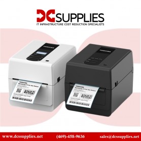 Toshiba BV420DTS02QMS Direct Thermal Label Printer 203 dpi USB LAN Compact Desktop