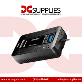 CyberPower EC850LCD uninterruptible power supply (UPS) Line-Interactive 0.85 kVA 510 W 12 AC outlet(s)