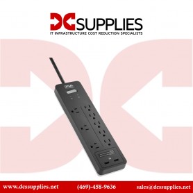 APC PH8W Home Office Surge Arrest 8 Outlets, 120V White