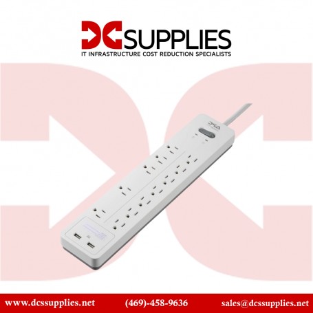 APC PH12U2W Surge Protector with USB Charging 12 Outlets