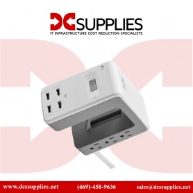 APC PE6U4W SurgeArrest Essential 6-Outlet Surge Protector with USB, 120V