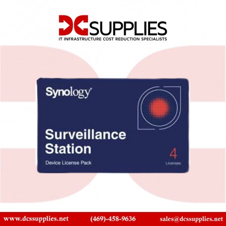 Synology IP Camera License Pack for 4 (CLP4)