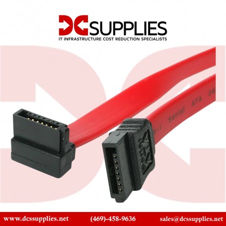 StarTech SATRD60CM.com 24 Inch (60cm) Round SATA Cable - Latching Connectors - 6Gbs SATA Data Cord - SATA Hard Drive Power Cable
