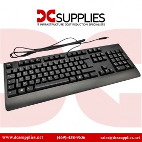 Lenovo 4X30M86890 keyboard USB French Black